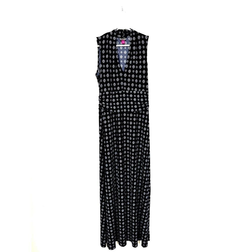 Vince Camuto Blue and White‎ Maxi Dress Women's Size S